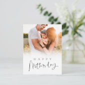モダンカスタムHappy Mothers Day Gift for Mom写真 シーズンカード (スタンド正面)