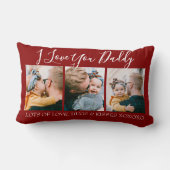 モダンカスタムI Love You Daddy |写真3 ランバークッション (裏面)