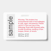 モダンカスタムID学校 バッジ (裏面)