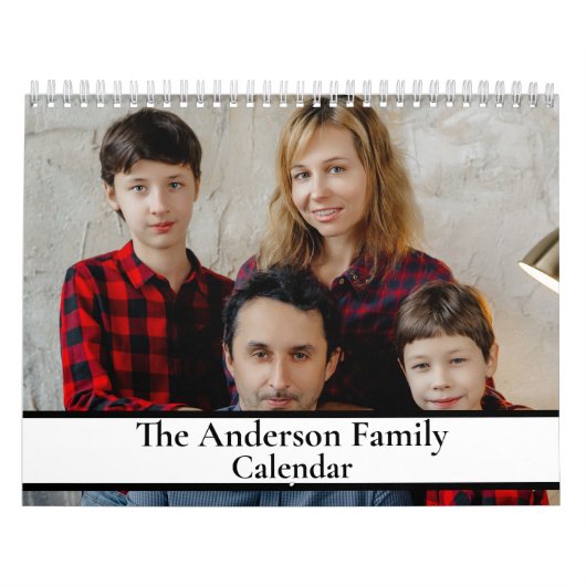 モダンカスタムPhotoカレンダーの作成2025 カレンダー (カバー)