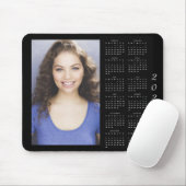 モダンカスタムPhoto 2025カレンダー マウスパッド (マウス)