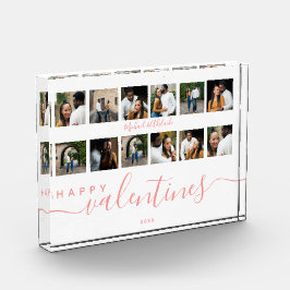 モダンカスタムPhoto Collage Colots Valentines Day フォトブロック