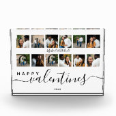 モダンカスタムPhoto Collage Colots Valentines Day フォトブロック (正面)