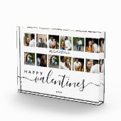 モダンカスタムPhoto Collage Colots Valentines Day フォトブロック (右)