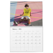 モダンカスタムPhoto Create Your Own Family カレンダー (2月 2026)