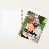 モダンカスタムPhoto Daddy &ベビー名記念 プランナー手帳 (ディスプレー)