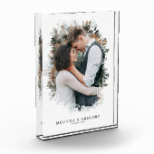 モダンカスタムPhoto Gift Home Decor Acrylic Block フォトブロック (左)