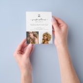 モダンカスタムPhoto Logo Promotional White チラシ (手)