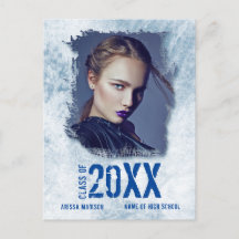 モダンカッコいいグランジ写真ブルーの発表