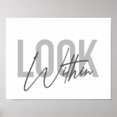 モダンカッコいいシンプルタイポグラフィ内の都市の ポスター (正面)