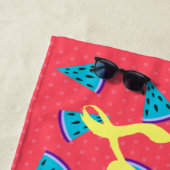 モダンカッコいい瓜 ビーチタオル (インサイチュ)