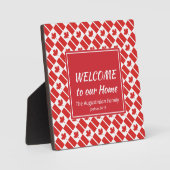 モダンカナダカスタマイズ聖なる書物、 経典歓迎 フォトプラーク (正面)