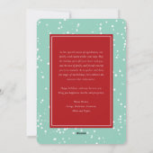 モダンカラフルおもしろいストライプキャンディ シーズンカード (裏面)