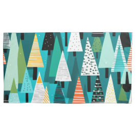 モダンカラフルのクリスマスツリーパターン 枕カバー