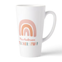 モダンカラフルはっきりしたタイポグラフィレインボー先生