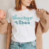 モダンカラフルはっきりしたタイポグラフィ先生 Tシャツ