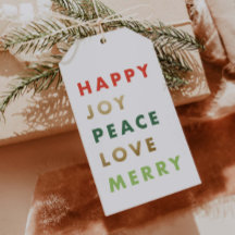 モダンカラフルはっきりした型クリスマス