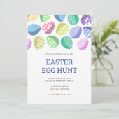 モダンカラフルイースターエッグ狩り 招待状 (スタンド正面)