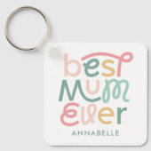 モダンカラフルエレガントスタイリッシュ キーホルダー (正面)