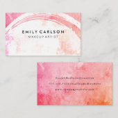 モダンカラフルグランジ 名刺 (正面/裏面)