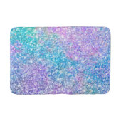 モダンカラフルグリッター バスマット (正面)