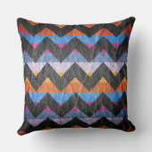 モダンカラフルシボロン革#3 クッション (裏面)