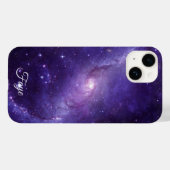 モダンカラフルシンプル銀河系海 Case-Mate iPhoneケース (裏面 (横))