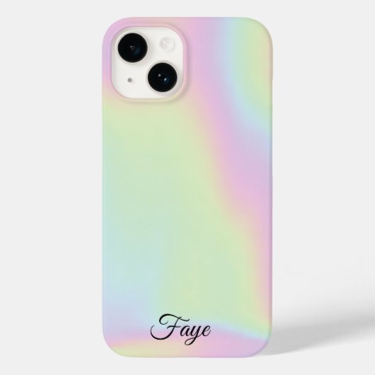 モダンカラフルシンプル銀河系海 Case-Mate iPhoneケース (裏面)