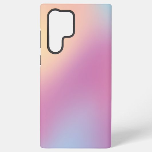 モダンカラフルシンプル銀河系海 SAMSUNG GALAXYケース (裏面)