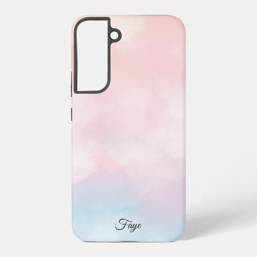 モダンカラフルシンプル銀河系海 SAMSUNG GALAXYケース (裏面)