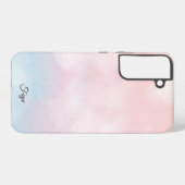 モダンカラフルシンプル銀河系海 SAMSUNG GALAXYケース (裏面横)