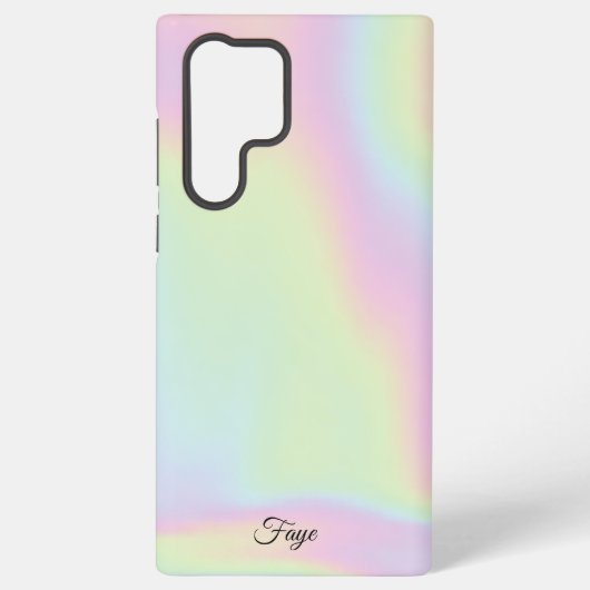 モダンカラフルシンプル銀河系海 SAMSUNG GALAXYケース (裏面)
