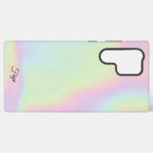 モダンカラフルシンプル銀河系海 SAMSUNG GALAXYケース (裏面横)