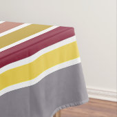 モダンカラフルストライプのTablecloth テーブルクロス (インサイチュ)