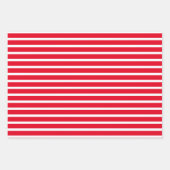 モダンカラフルストライプ ラッピングペーパーシート (正面)