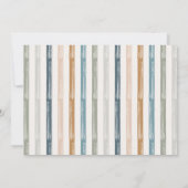 モダンカラフルタイポグラフィ写真新年 (裏面)