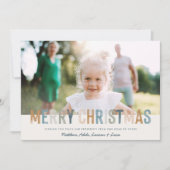 モダンカラフルタイポグラフィ シーズンカード (正面)