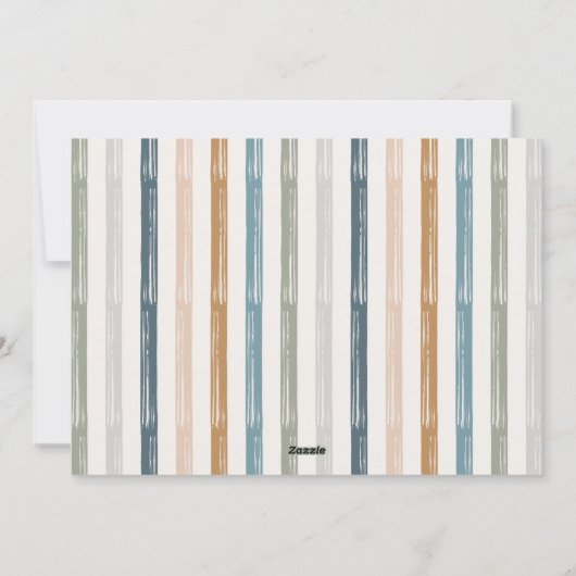 モダンカラフルタイポグラフィ シーズンカード (裏面)