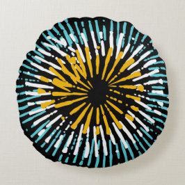 モダンカラフルターコイズラウンド装飾用クッション ラウンドクッション