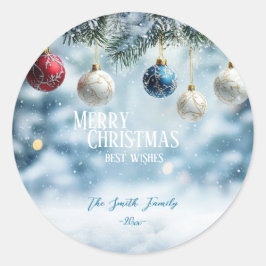 モダンカラフルテーマ ラウンドシール