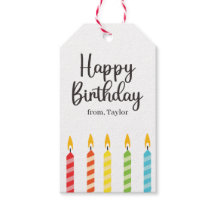 モダンカラフルハッピーバースデー