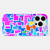モダンカラフルパターンデザイン Case-Mate iPhoneケース (裏面 (横))