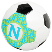 モダンカラフルパターン サッカーボール (3/4)