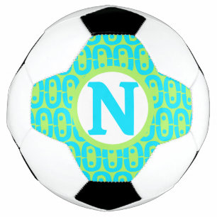 モダンカラフルパターン サッカーボール
