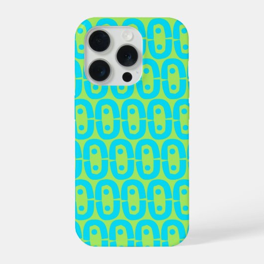 モダンカラフルパターン iPhoneケース (裏面)