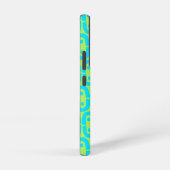 モダンカラフルパターン SAMSUNG GALAXYケース (右側面)
