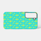 モダンカラフルパターン SAMSUNG GALAXYケース (裏面横)