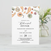 モダンカラフルパンプキン秋 招待状 (スタンド正面)