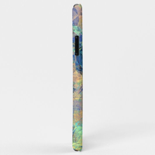 モダンカラフルファンキーポリゴンのモザイク模様 Case-Mate iPhoneケース (裏面/右)