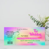 モダンカラフルフェスティバルピンクレインボー結婚ズ (スタンド正面)